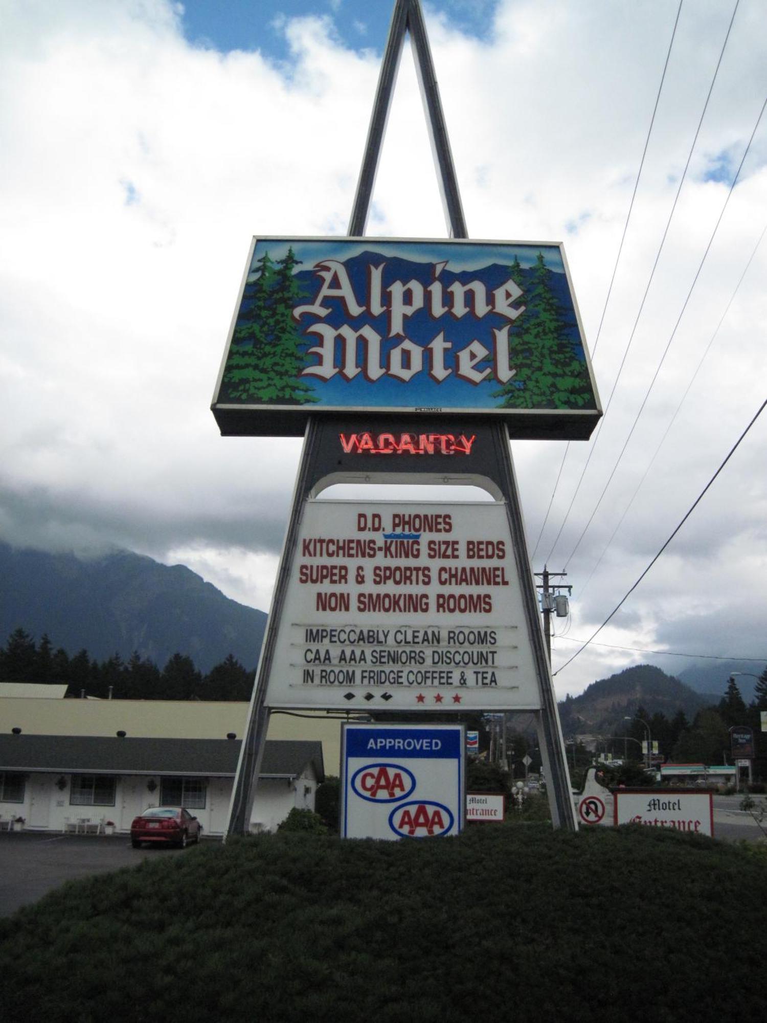 Alpine Motel Hope Exterior photo